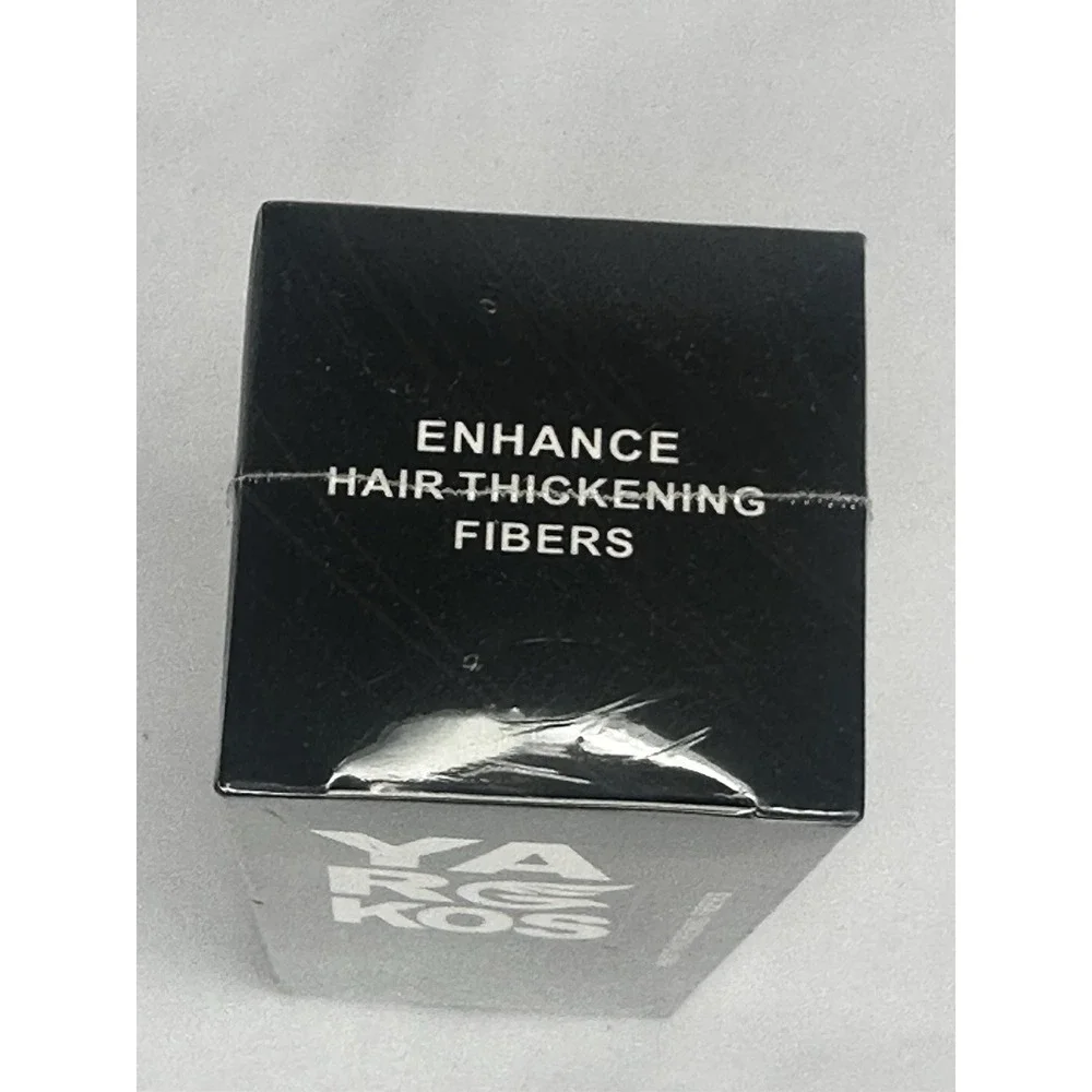 Yarkos Enhance Hair Thickening Fibers Concealer White #4 0.98oz 28g NEW